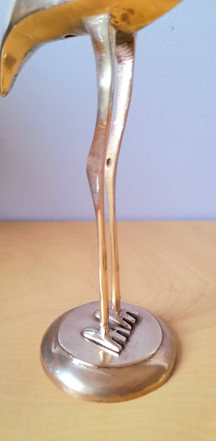 Brass ibis from the 70s