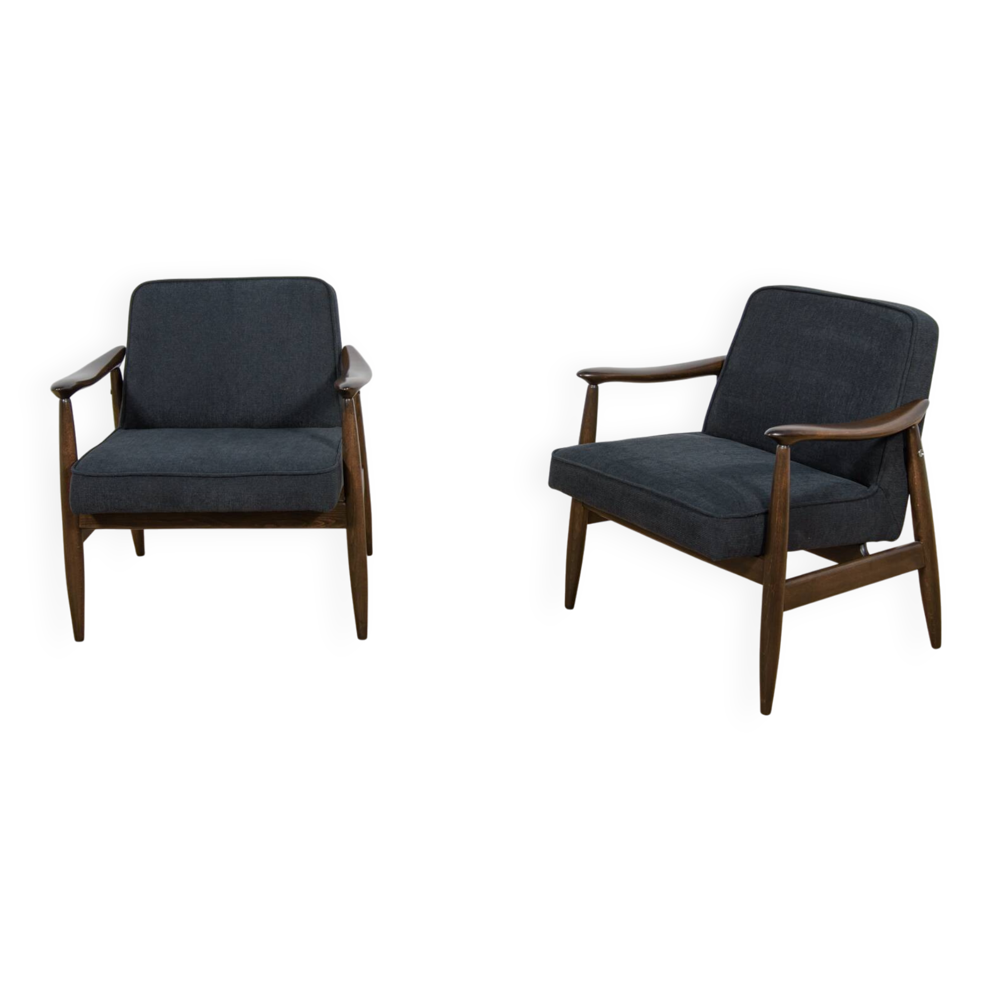 Mid-Century Modern GFM-87 Armchairs by Juliusz Kedziorek for Gościcińskie