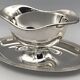 Saucière en métal argenté christofle modèle perle