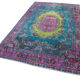 Tapis oriental contemporain des années 1970 noué à la main 174 cm x 298 cm tapis multicolore