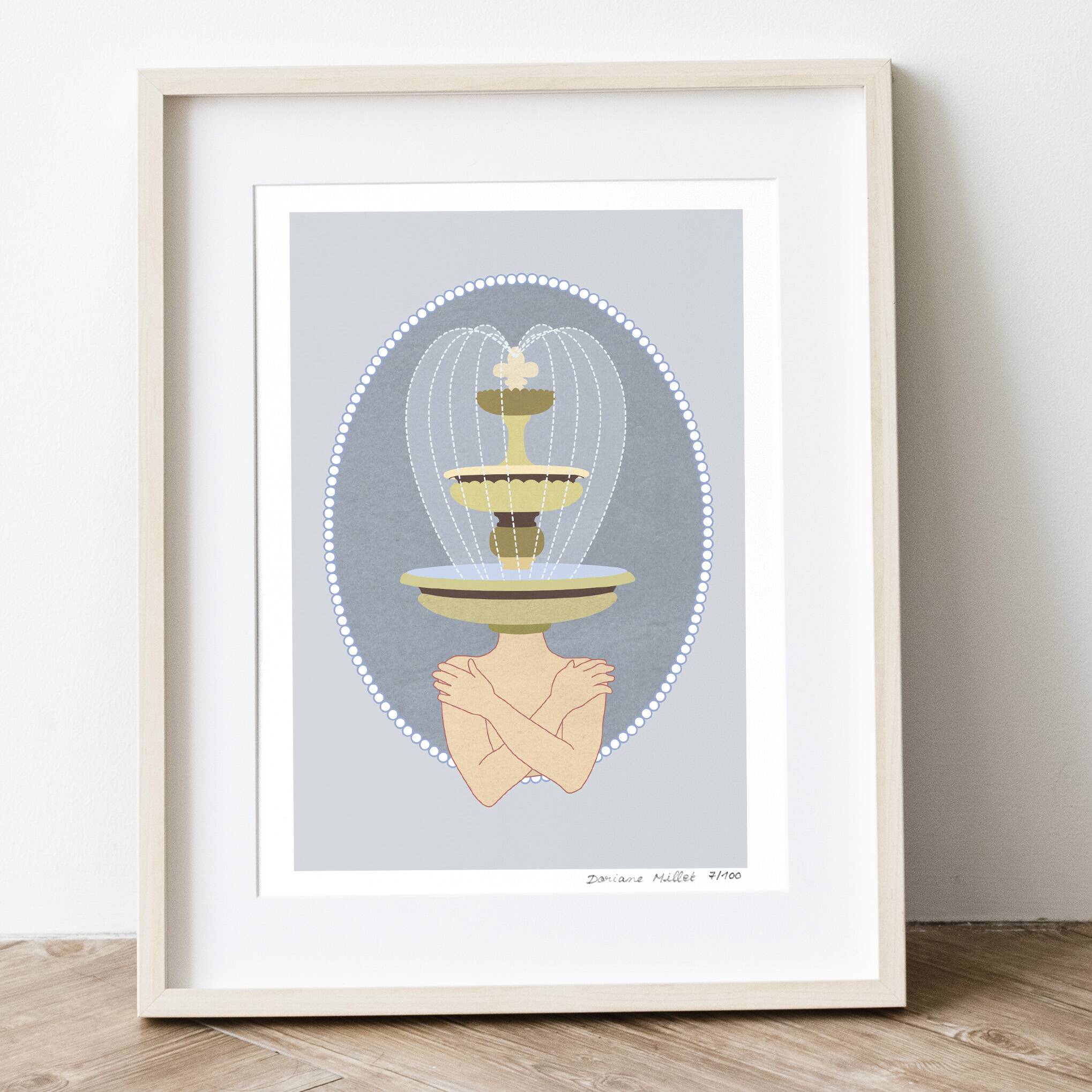 The Sensitive, art print 13x18 cm, limited edition