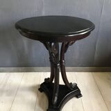 Mahogany Swan Side Table