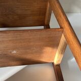 Oak shelf design vintage reconstruction 60s