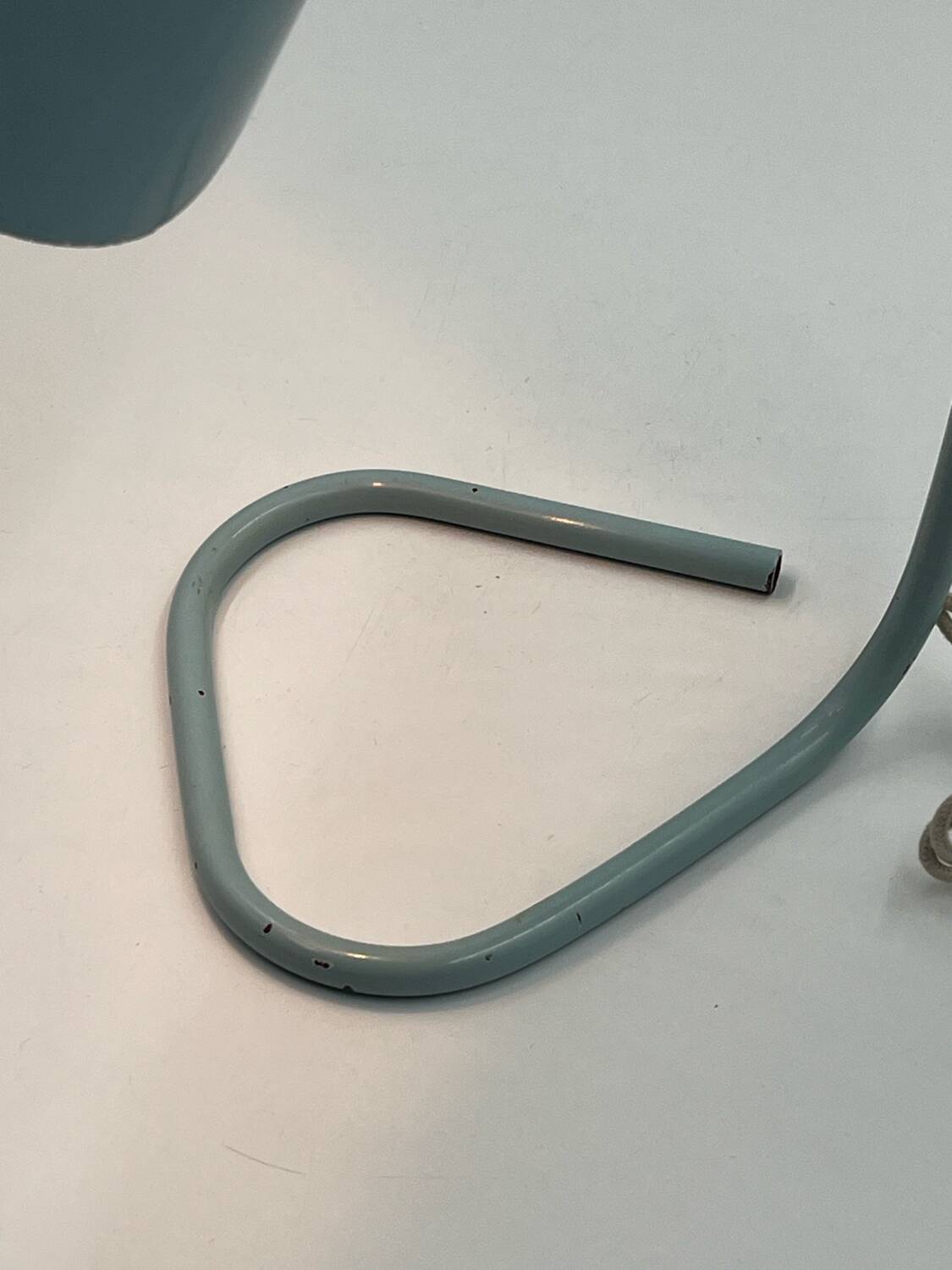 Sky blue casserole lamp