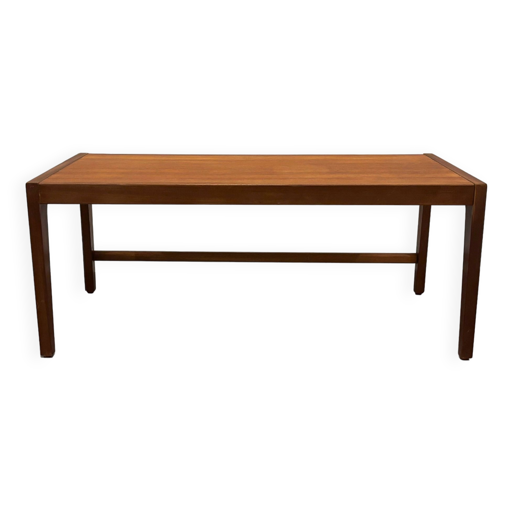 Large Scandinavian teak coffee table