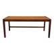Large Scandinavian teak coffee table