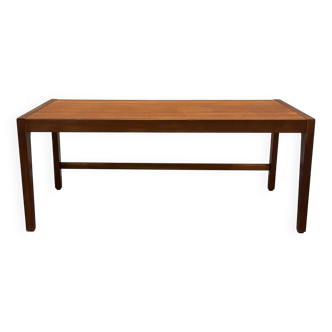 Large Scandinavian teak coffee table