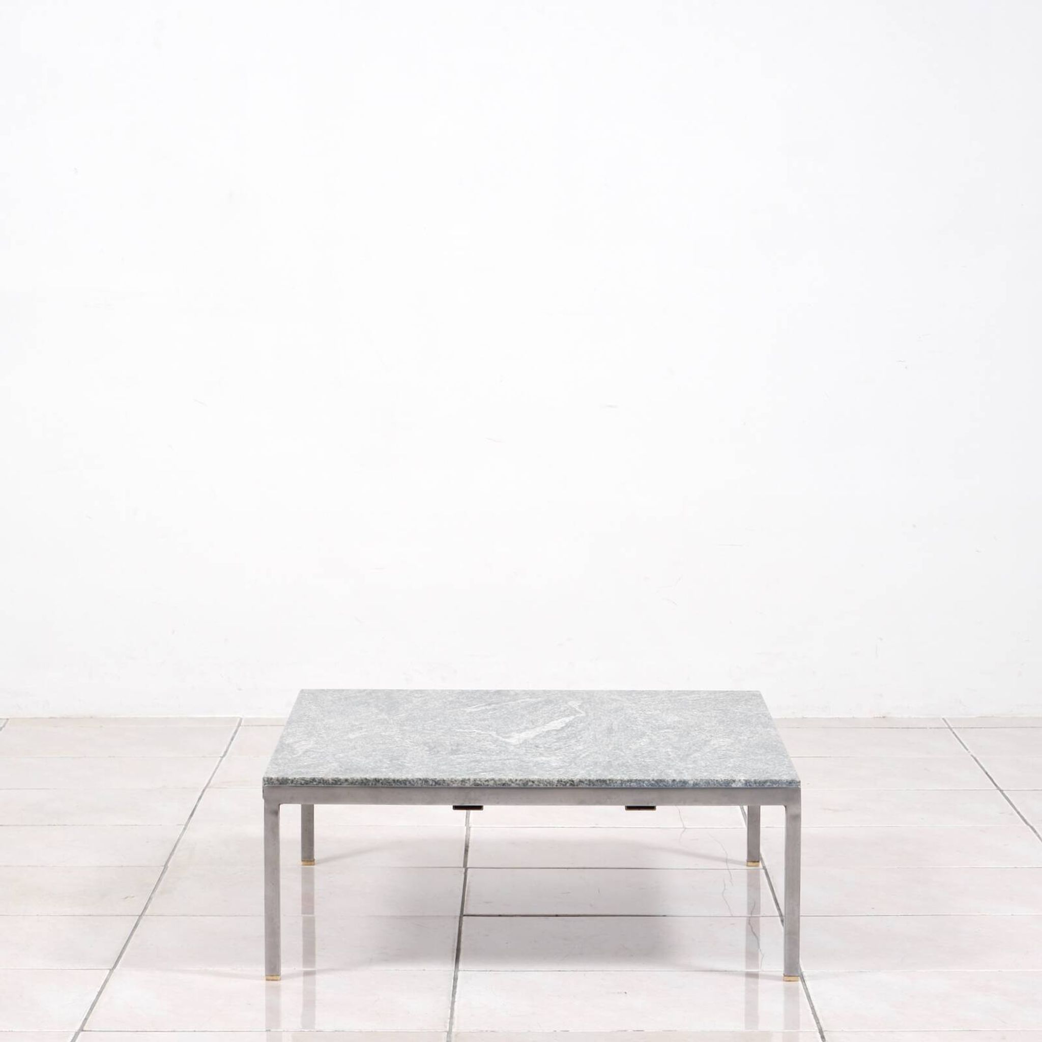 Wittmann Constanze coffee table with granite table top by Johannes Spalt