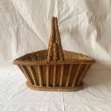 Panier en corde vintage