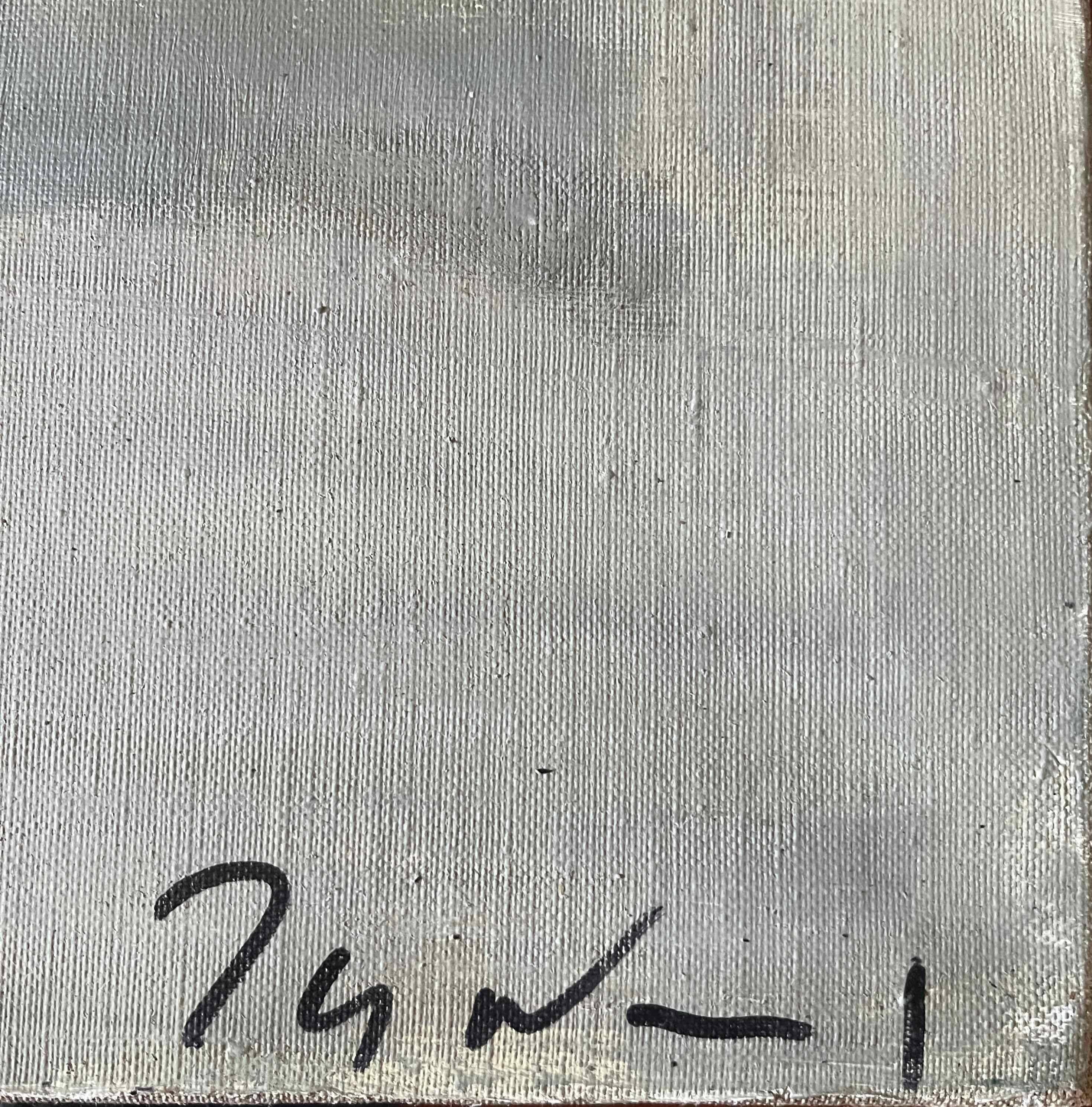 HST Marine painting "Industrial port" signed around 1950