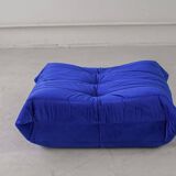 Pouf Togo bleu marine de Michel Ducaroy pour Ligne Roset