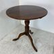 Table centrale circulaire inclinable antique George III