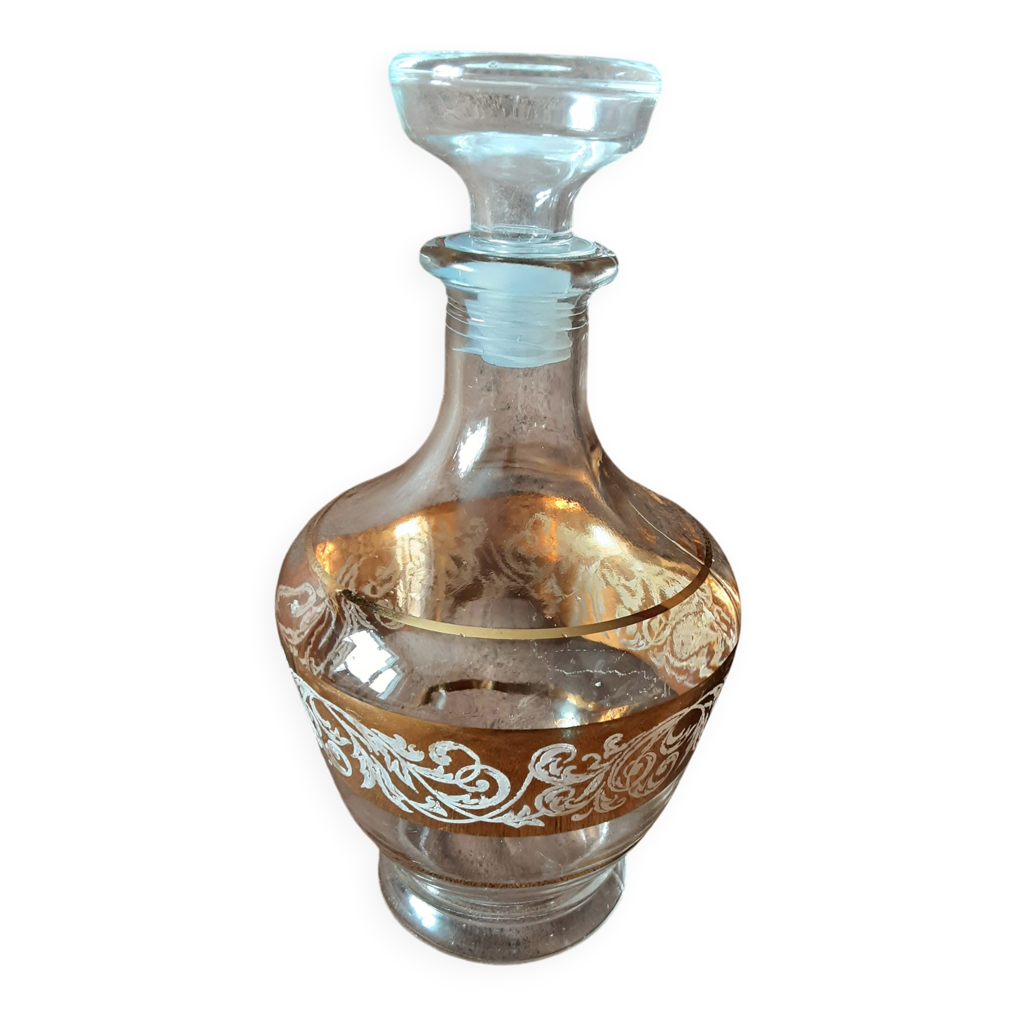 Vintage liqueur glass carafe