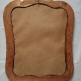 Old gilded wooden mirror