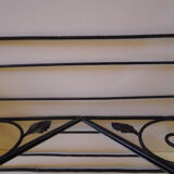 Wall coat door with mirror and storage shelf - 1960