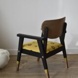 Restored vintage children's armchair