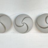 Murano glass ceiling or wall lamp by Vetri VM, 1960s