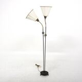 Scandinavian metal floor lamp, Sweden, 1960s
