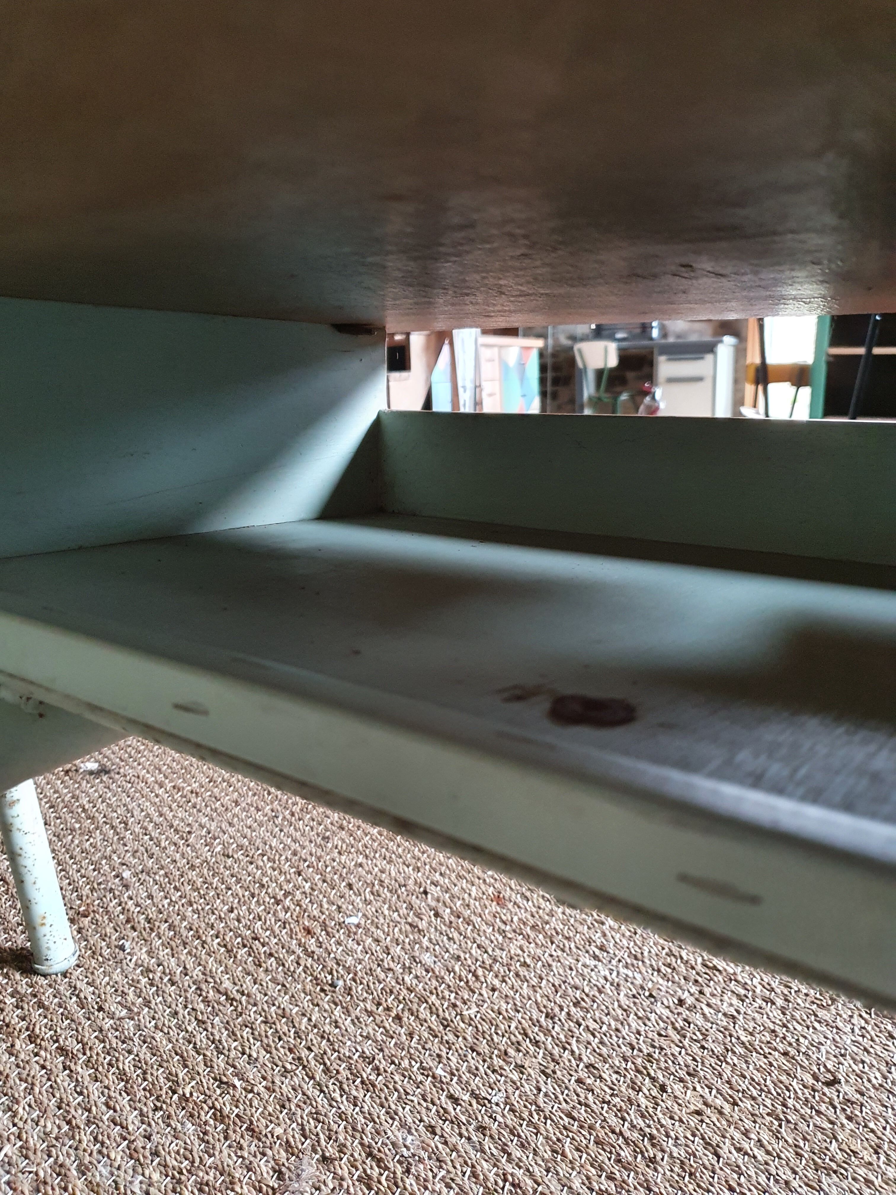 Double school desk