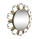 Brass “Witch’s Eye” Sun Mirror, Deknudt, 1950-60