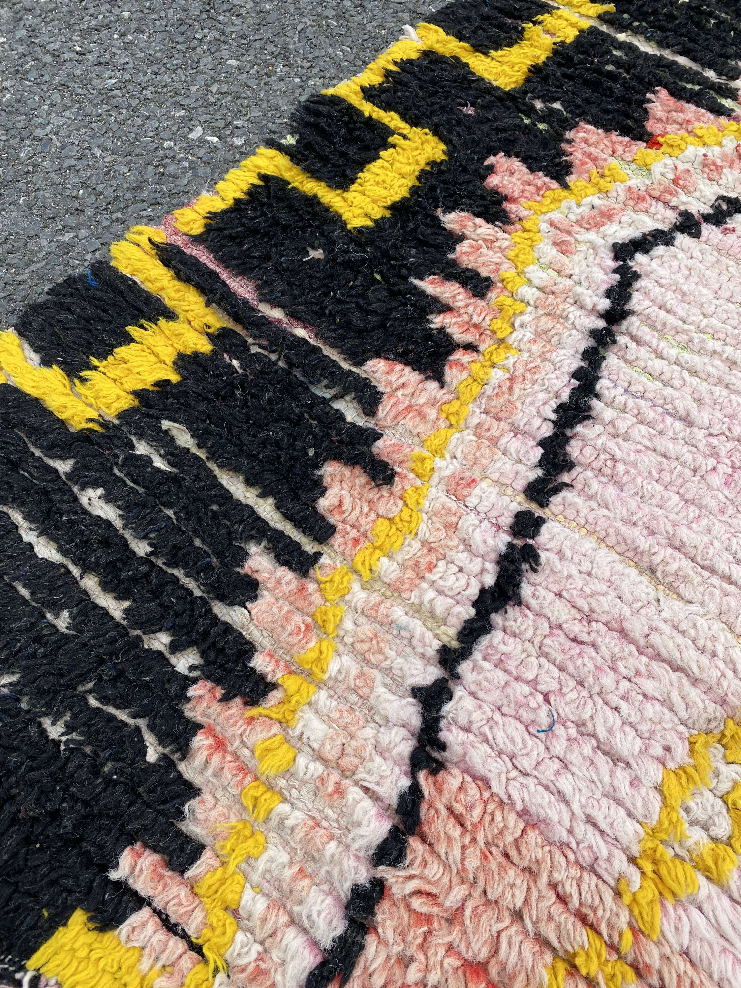 Carpet berbere corridor boujaad 95x380 cm