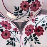 set of 8 hollow plates Primerose Ceranord