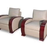 2 fauteuils style art deco