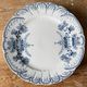 Set of 5 flat plates Terre De Fer XIXth, collection "Regency" St Amand & Hamage Nord