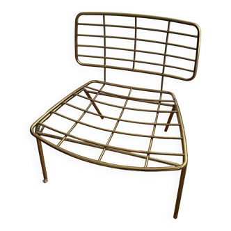 Gold Mesh armchair - Bloomingville