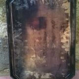 Silver metal tray