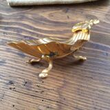 Golden shell ashtray