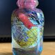 Petit vase soliflore en verre signé LE LONQUER 1982 , état impeccable