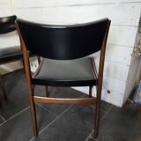 6 vintage rosewood chairs from the 60s
