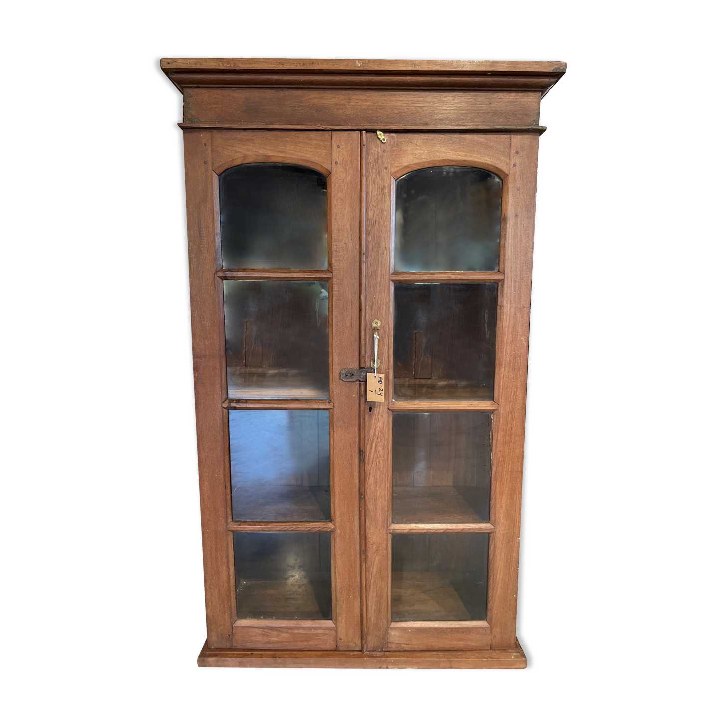 Antique teak bookcase