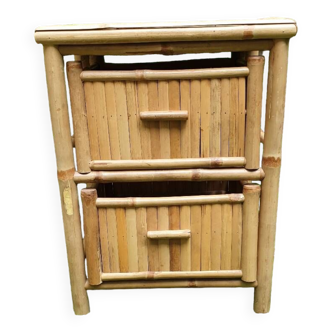 Bamboo bedside