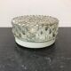 Platfonr Applied Rond Moulded Glass - Vintage White Metal Support