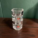 Pair of Glass Candlesticks by GULF, 1970s