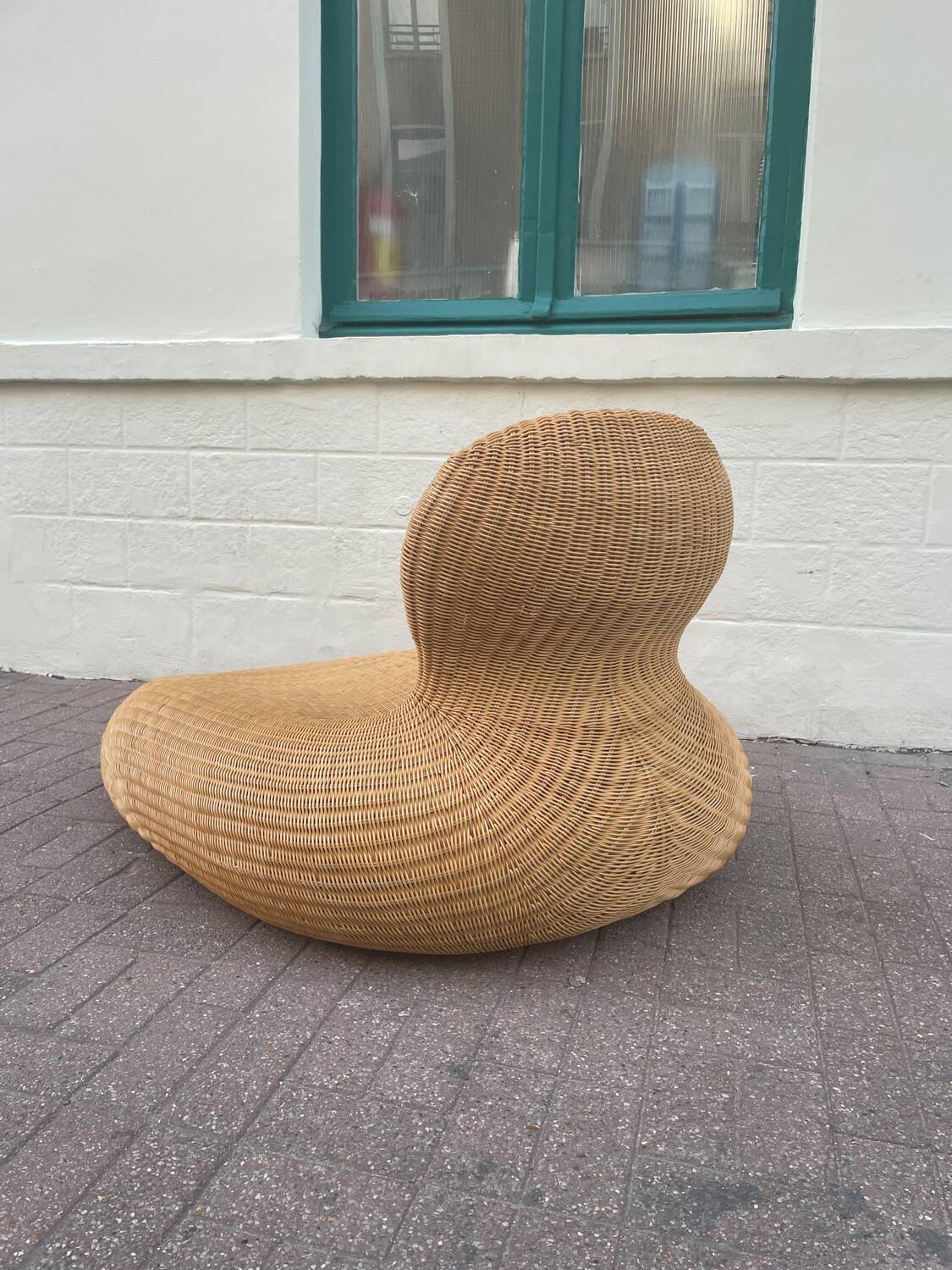 Vintage IKEA Storvik chaise longue armchair