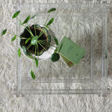 Plexiglas coffee table