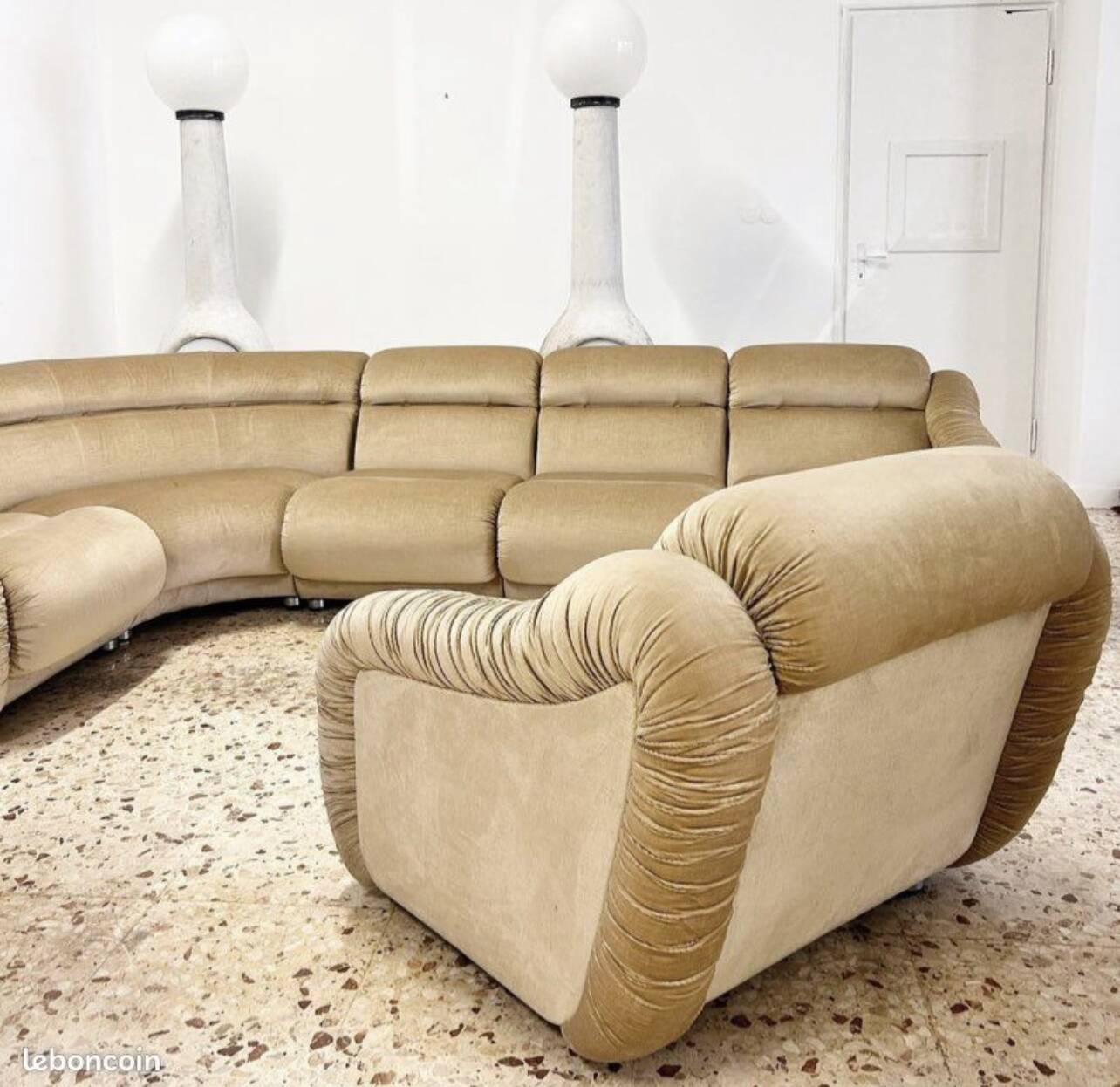 Italian modular sofa