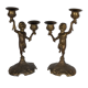 Brass chandeliers