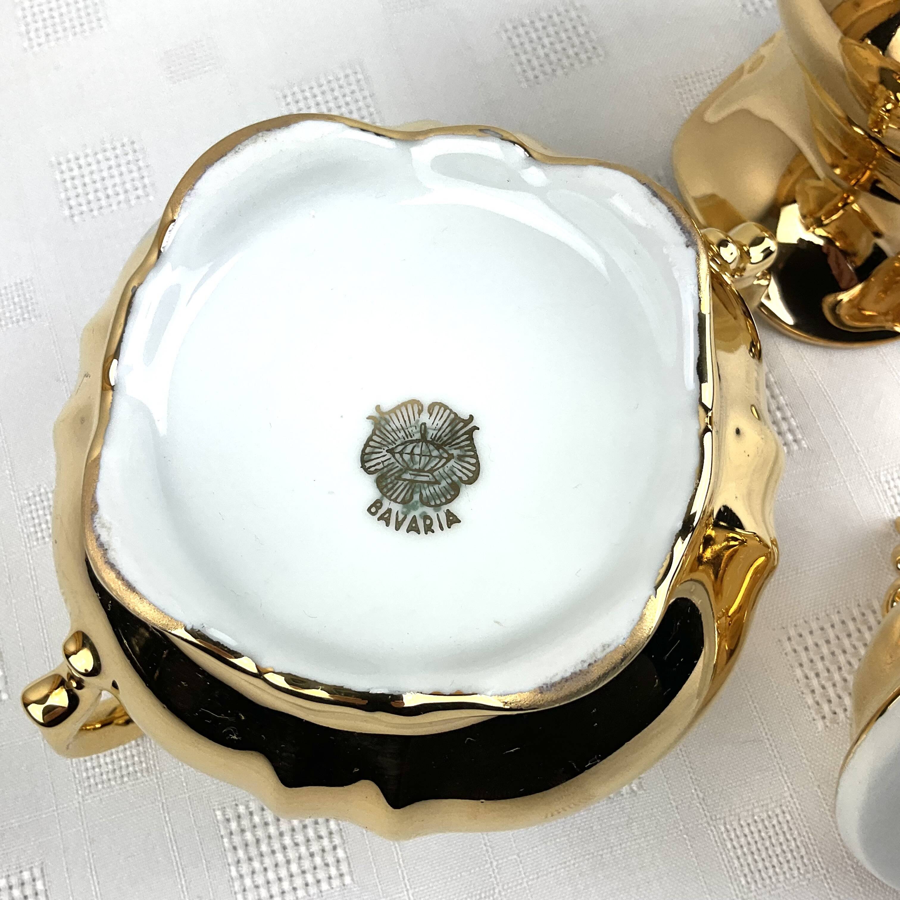 Romantic retro/vintage breakfast service Baroque Bavaria