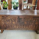 Old Gothic chest