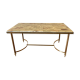 Table basse onyx & marbre
