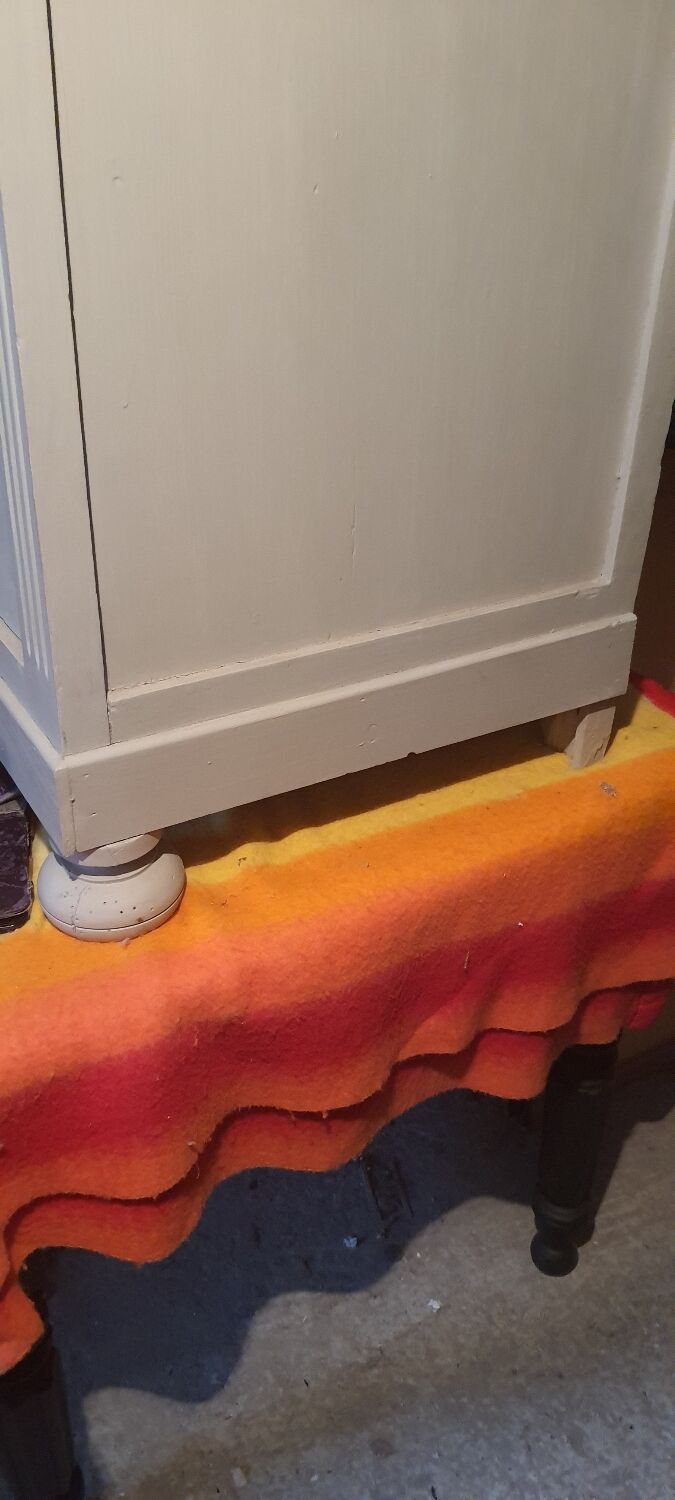 Vintage grey buffet