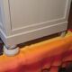 Vintage grey buffet