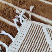 Traditional handmade pure wool Berber rug size 150x250 cm