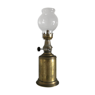 Old pigeon oil lamp