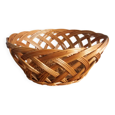 Panière en osier, panier corbeille à fruits, 29 cm