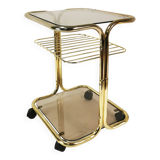 Modernistyczny, mobilny stolik pomocniczy, Niemcy, lata 70